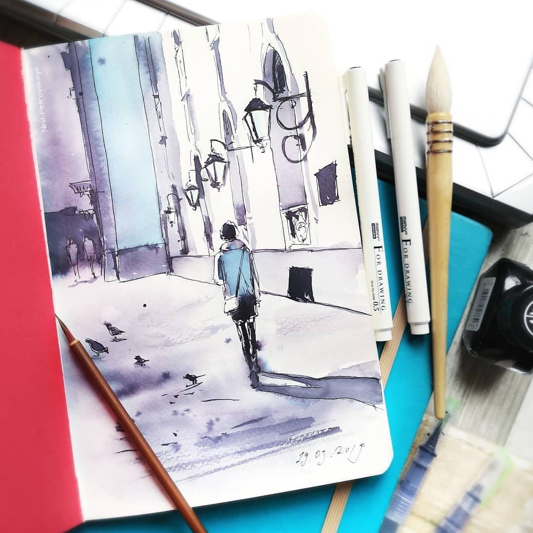 [Нина Петровская] Скетч _Городские зарисовки_ (зап_0.jpg